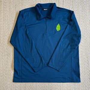 The North Face Men’s Blue Quarter-Zip Pullover – XXL